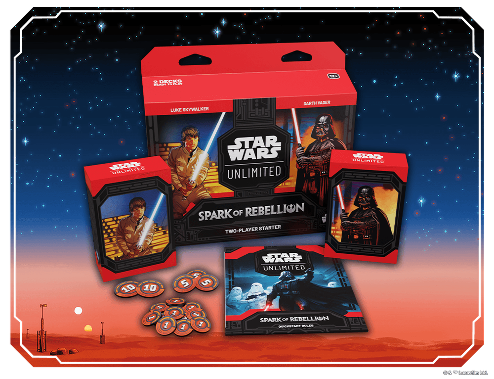 Star Wars: Unlimited - Spark of Rebellion 2-Player Starter Set