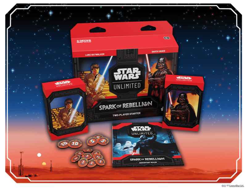 Star Wars: Unlimited - Spark of Rebellion 2-Player Starter Set