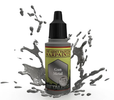 Army Painter: Warpaints: Gun Metal (100% match) 18ml