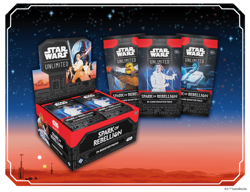 Star Wars: Unlimited - Spark of Rebellion Booster Box