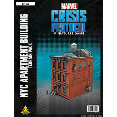 Marvel Crisis Protocol: Terrain Pack - NYC Apartment Building