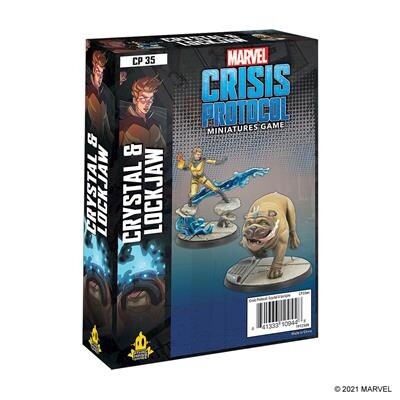 Marvel Crisis Protocol: Crystal &amp; Lockjaw