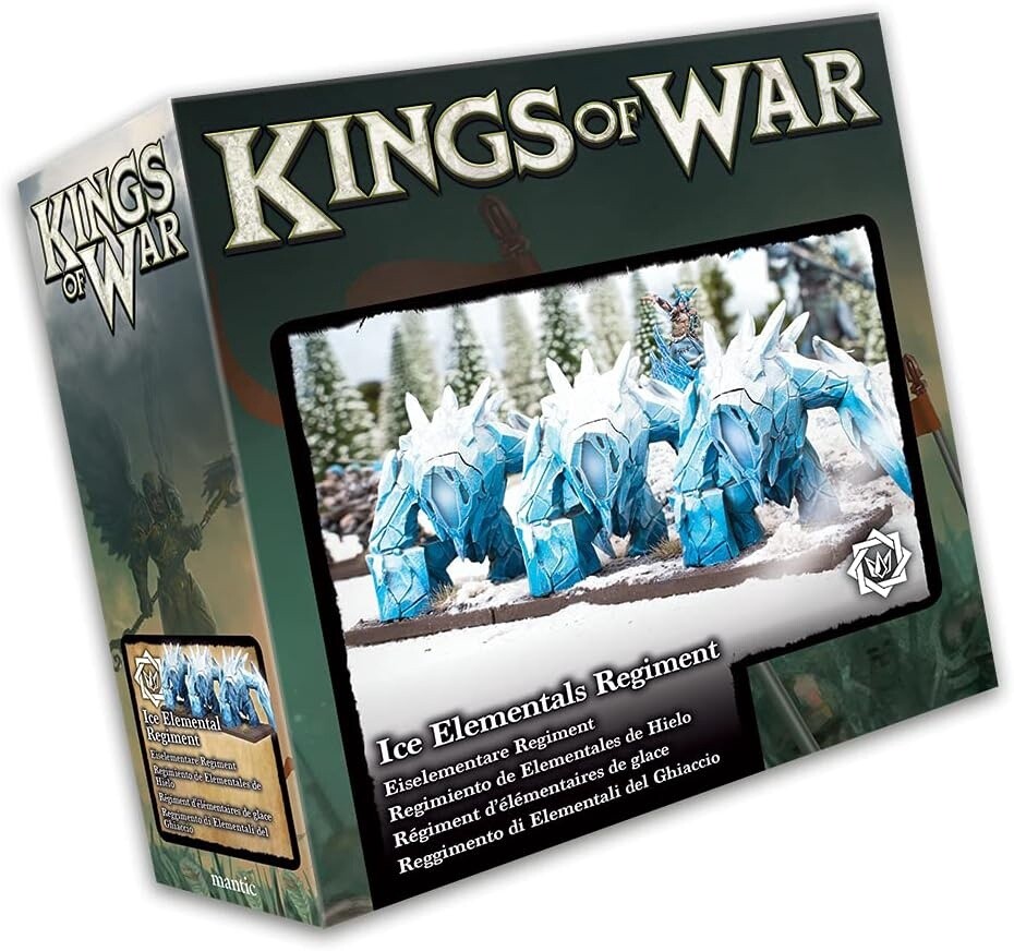 Kings of War - Ice Elementals Regiment