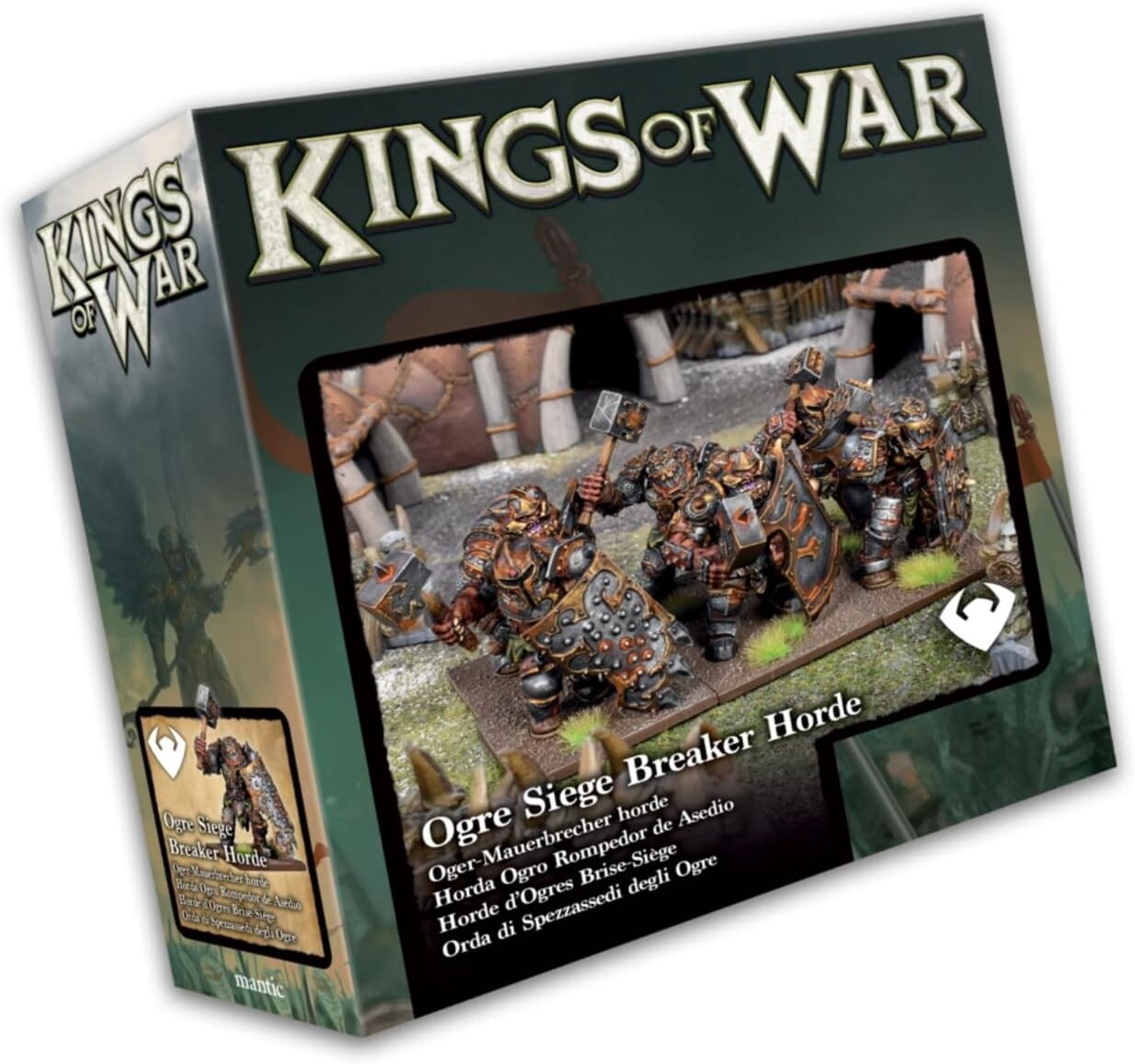 Kings of War - Ogre Siege Breaker Horde