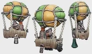 Kings of War - Halfling Aeronauts