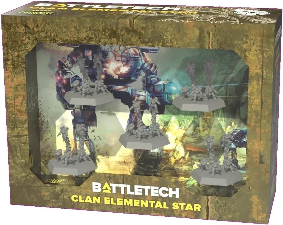 BattleTech: Miniature Force Pack - Clan Elemental Star