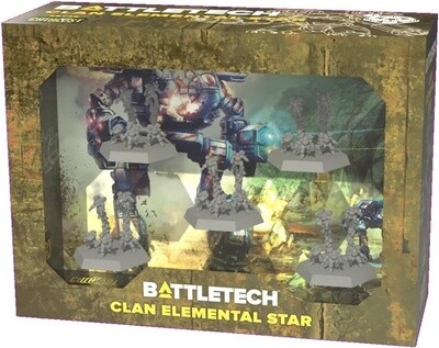 BattleTech: Miniature Force Pack - Clan Elemental Star