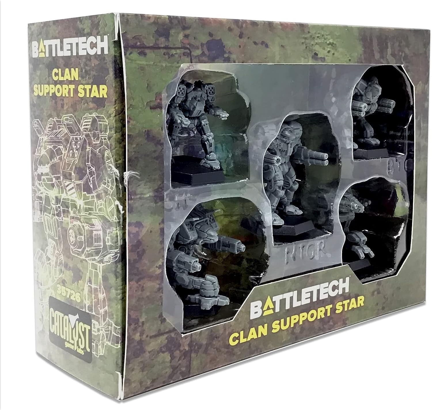 BattleTech: Miniature Force Pack - Clan Support Star