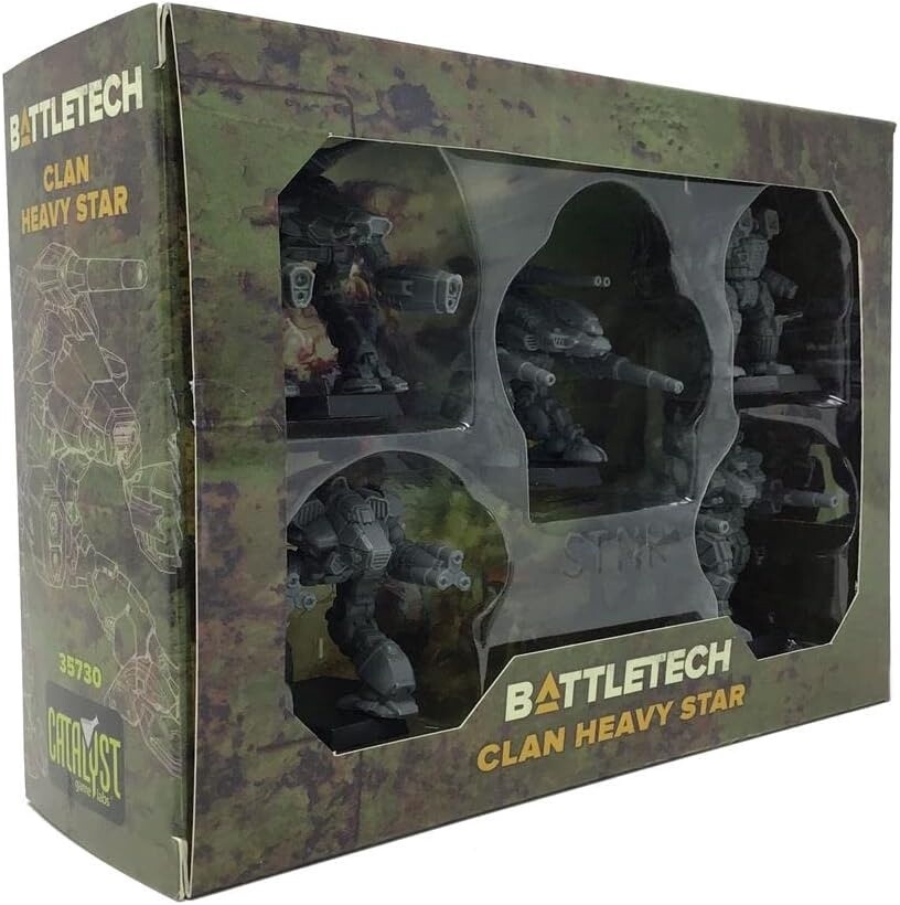 BattleTech: Miniature Force Pack - Clan Heavy Star