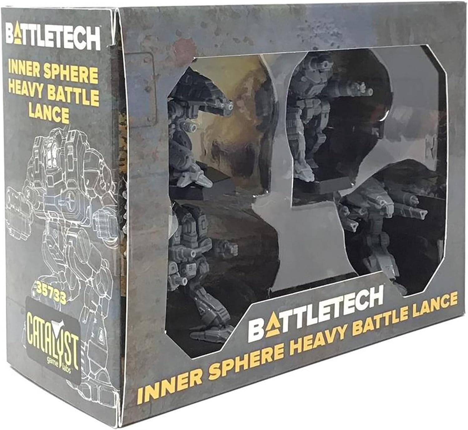 BattleTech: Miniature Force Pack - Inner Sphere Heavy Battle Lance