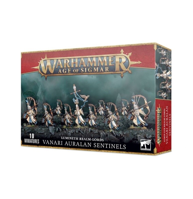 AoS:Lumineth Realm-Lords: Vanari Auralan Sentinels