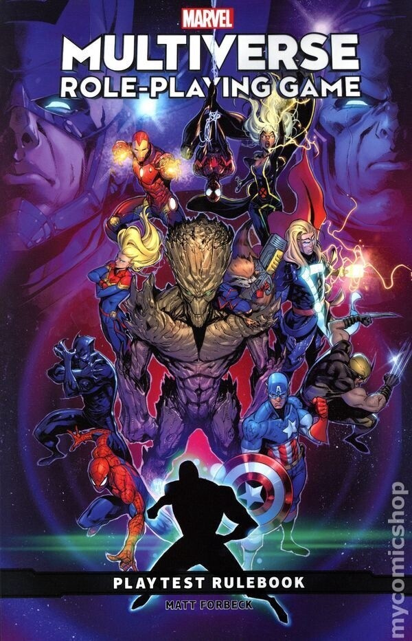 Marvel Multiverse Role-Playing Game: Playtest Rulebook TPB, Coello Cover