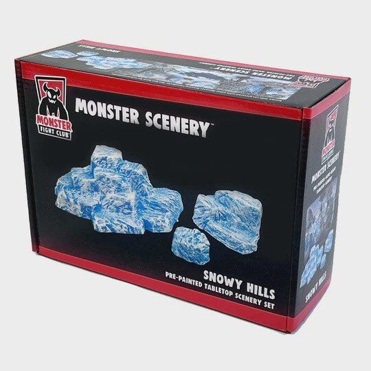 Monster Scenery - Snowy Hills