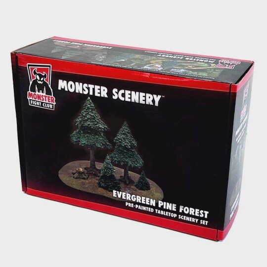 Monster Scenery - Evergreen Pine Forest