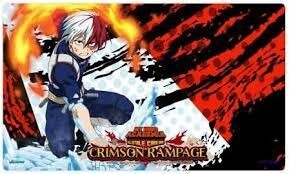 My Hero Academia Playmat: Crimson Rampage - Shoto Todoroki