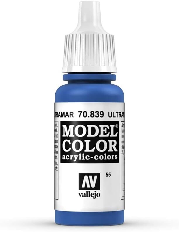 Vallejo: Model Color - Ultramarine - VAL70839 - 17ml