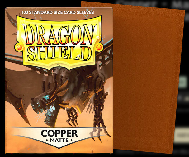 Dragon Shield - Copper - Matte Sleeves (100)