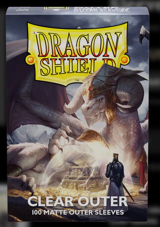 Dragon Shield - Clear Outer - Matte Outer Sleeves (100)