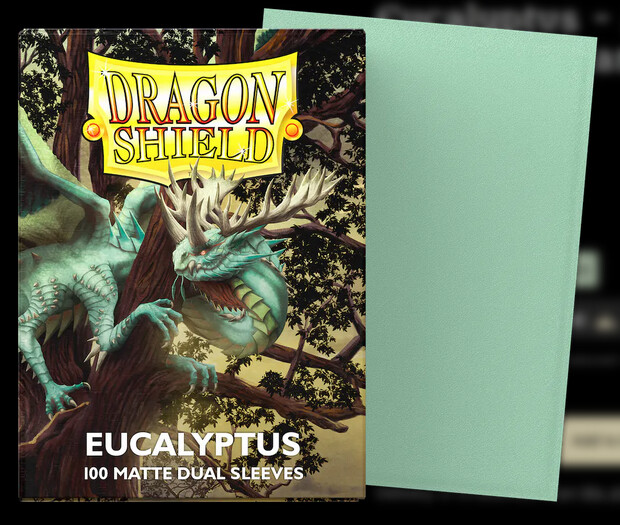 Dragon Shield - Eucalyptus - Matte Dual Sleeves (100)