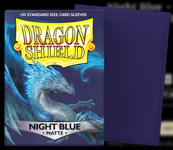 Dragon Shield - Night Blue - Matte Sleeves (100)