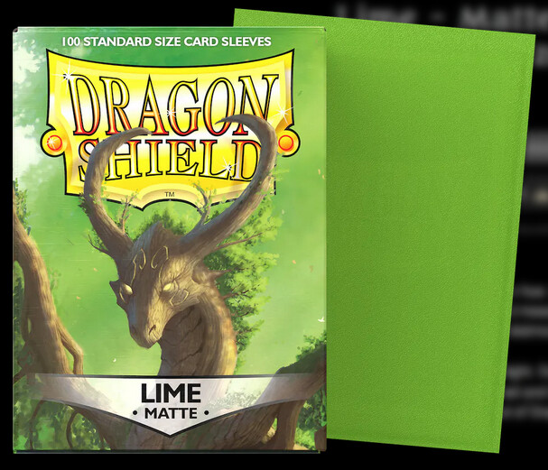 Dragon Shield - Lime - Matte Sleeves (100)