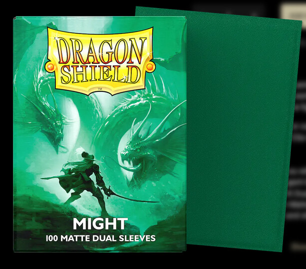 Dragon Shield - Might - Matte Dual Sleeves (100)