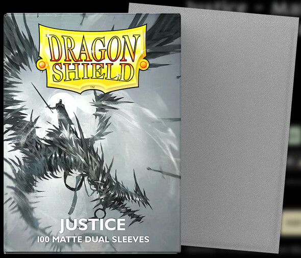 Dragon Shield - Justice - Matte Dual Sleeves (100)