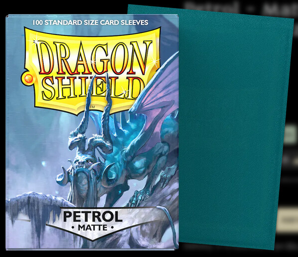 Dragon Shield - Petrol - Matte Sleeves (100)
