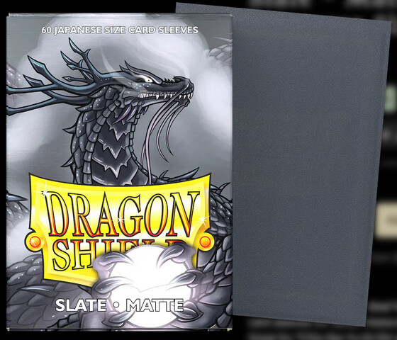 Dragon Shield - Slate - Matte Sleeves (100)
