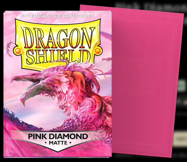 Dragon Shield - Pink Diamond - Matte Sleeves (100)