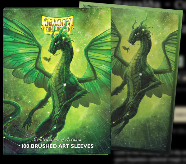 Dragon Shield - Rayalda - Constellations - Brushed Art Sleeves (100)