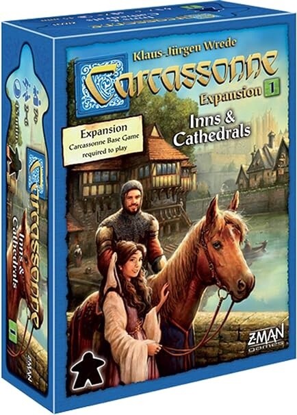 Board Games: Carcassonne Expansion 1: Inns &amp; Cathedrals (2015)