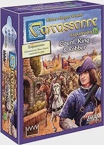 Board Games: Carcassonne Expansion 6: Count, King &amp; Robber (2018)