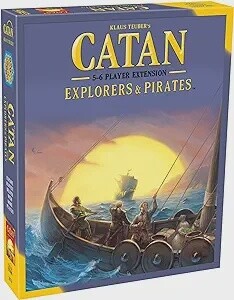 Board Games: CATAN: Explorers &amp; Pirates 5-6 Player Extension (2015)