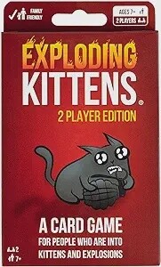 Board Games: Exploding Kittens: 2 Player Edition