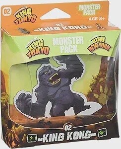 Board Games: King of Tokyo: King Kong Monster Pack - Second Edition (2E)