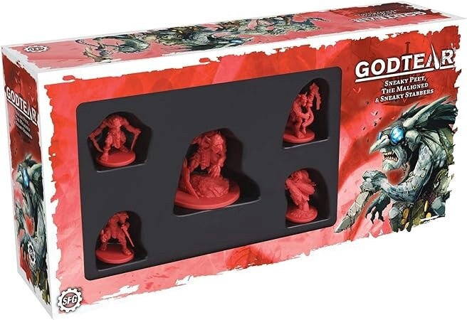 Board Games: Godtear - Sneaky Peet, The Maligned &amp; Sneaky Stabbers Expansion Pack