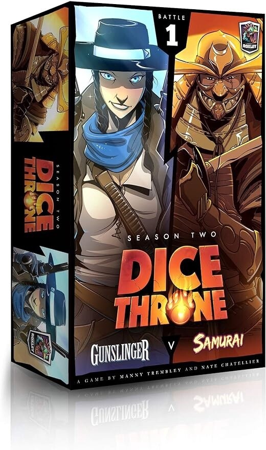 Board Games: Dice Throne: Season Two - Gunslinger Vs Samurai