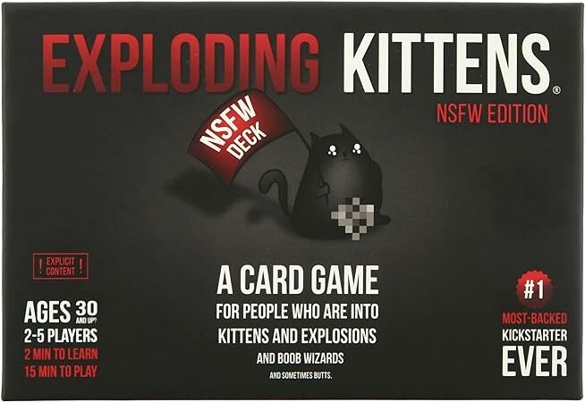 Board Games: Exploding Kittens (NSFW Edition)