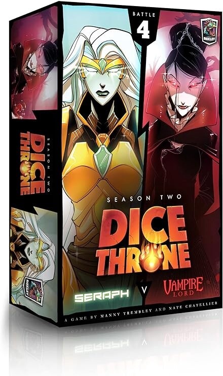 Board Games: Dice Throne: Season Two - Seraph vs Vampire Lord