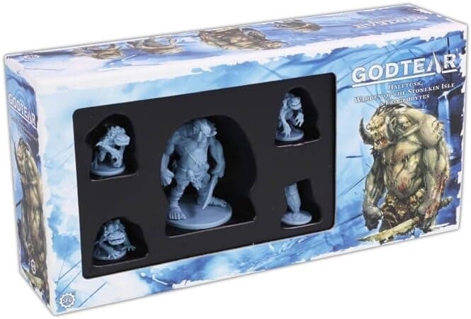 Board Games: Godtear - Halftusk, Warden of the Stonekin Isle Expansion Pack