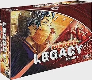 Board Games: Pandemic Legacy (Red Season 1)
