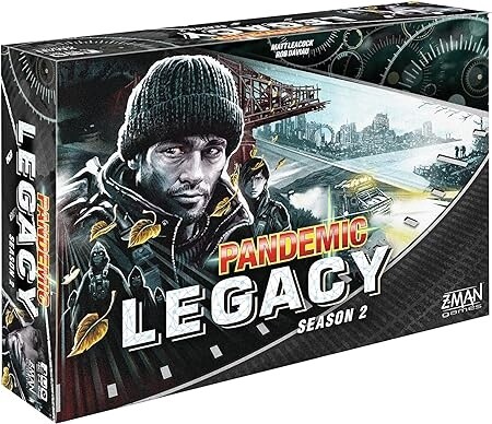 Board Games: Pandemic Legacy: Season 2 - Black Edition