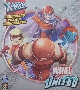 Board Games: Marvel United - Cardboard Villain Dashboards
