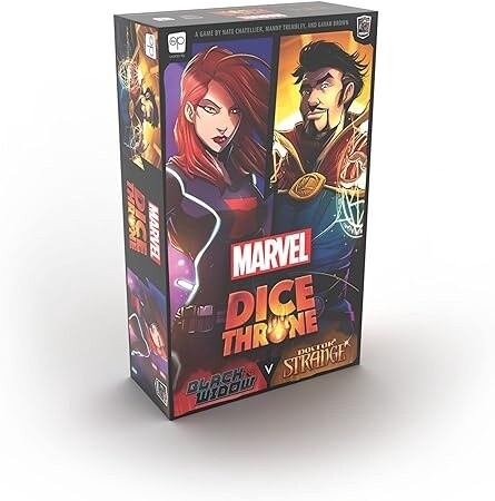 Board Games: Marvel Dice Throne: Black Widow v. Doctor Strange