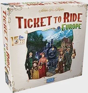 Board Games: Ticket To Ride: Europe: 15th Anniversary