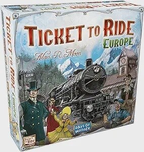 Board Games: Ticket to Ride: Europe