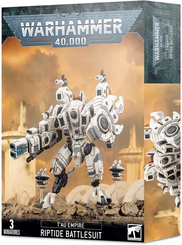 T'au Empire: XV104 Riptide Battlesuit
