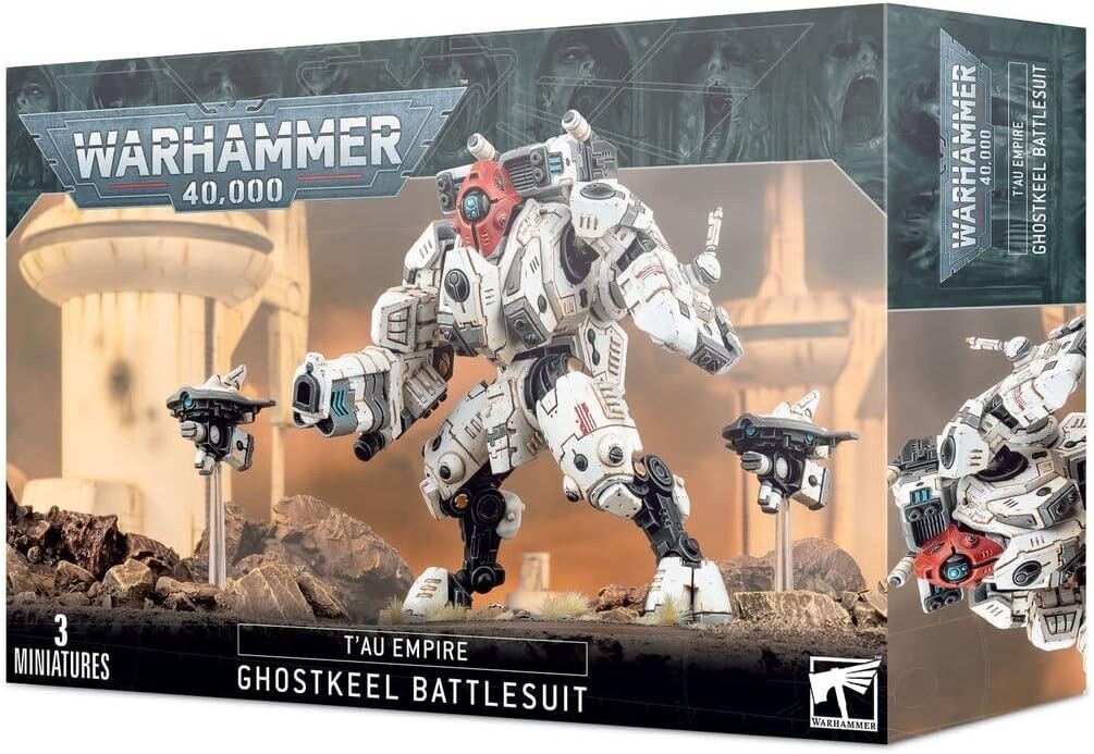 T&#39;au Empire:  XV95 Ghostkeel Battlesuit