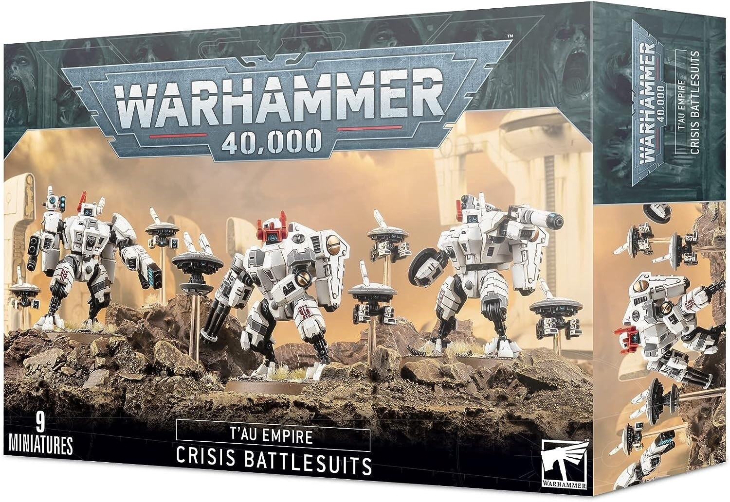 T&#39;au Empire: XV8 Crisis Battlesuits